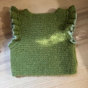 Misha And Puff Green Knit Sweater